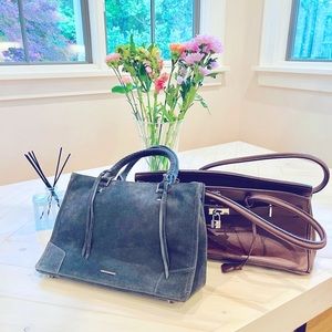 NEW Rebecca Minkoff Regan Suede Bag